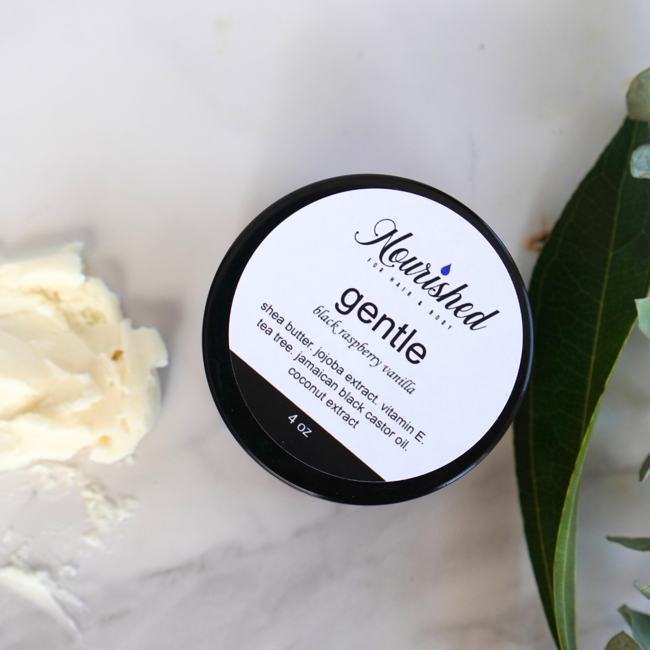 Gentle: black raspberry vanilla